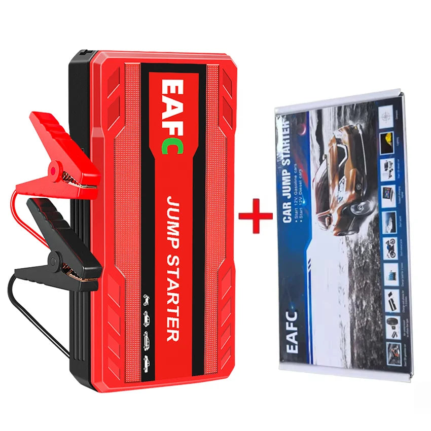 12V Car Jump Starter 600A-2000A Car Battery Starter Booster Emergency Start Portable Power Bank