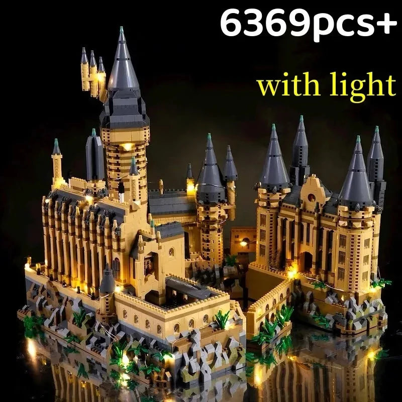 Micro Bricks City Creative Medieval Magic Castle S Kid Assembly Toys