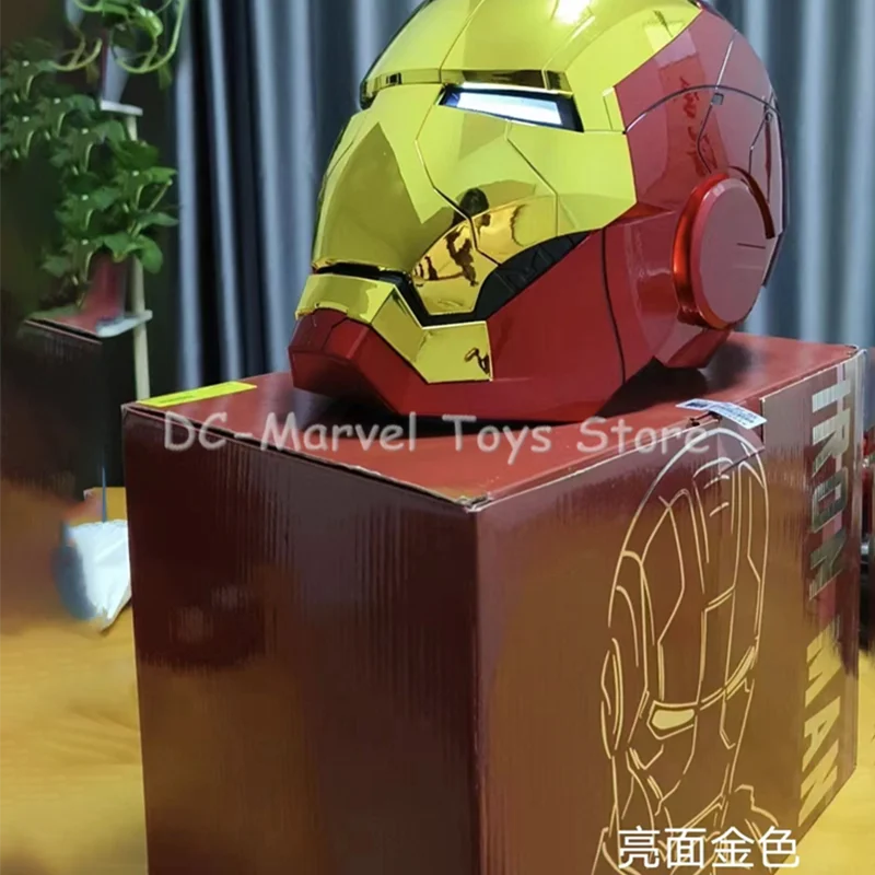 Iron Man Autoking 1/1 Mk5 Automatic Helmet Mask With Led Light Gift Toy