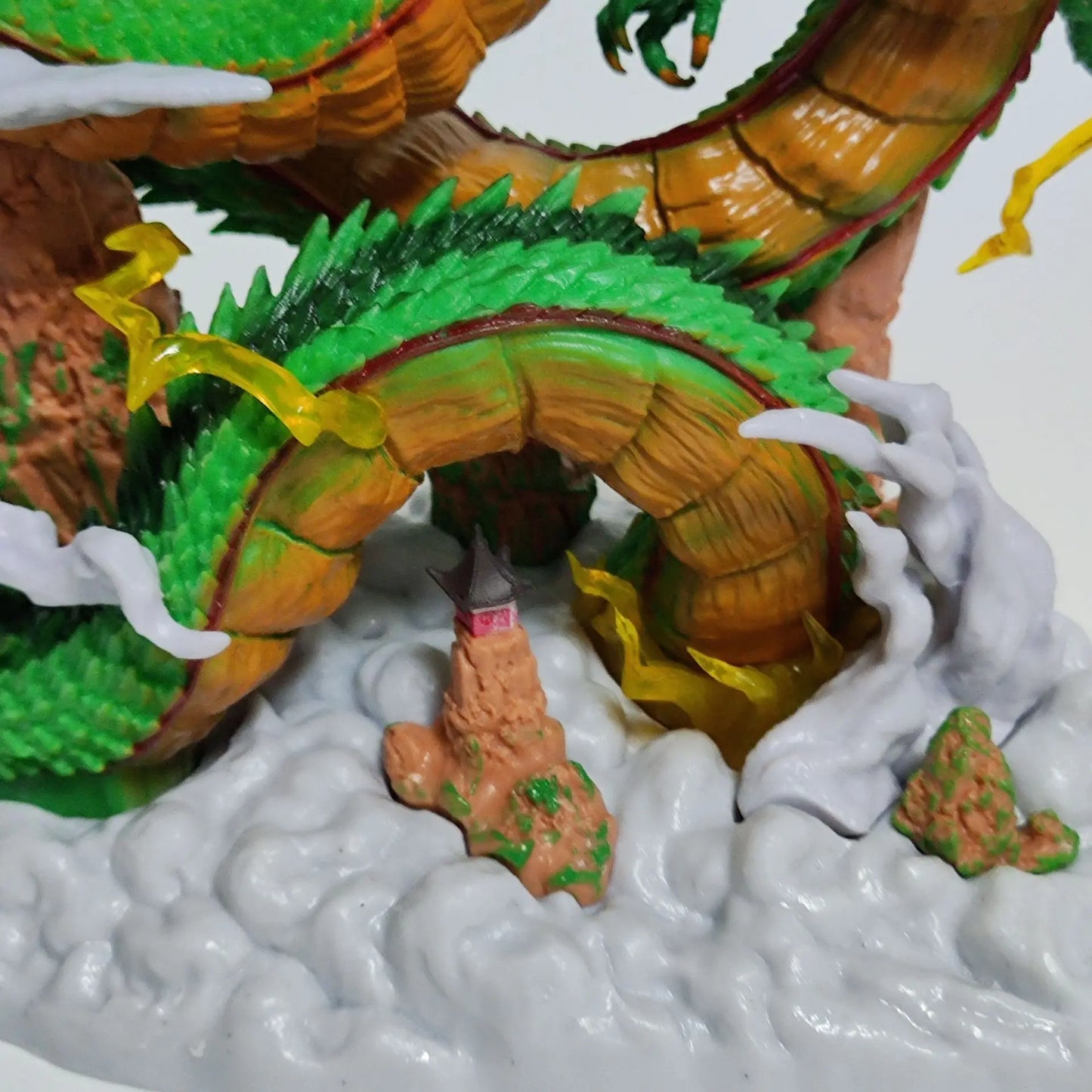 24cm Dragon Ball Anime Figure Shenron Figure Goku And Shenron Figurine Model Pvc Doll Collection Toy