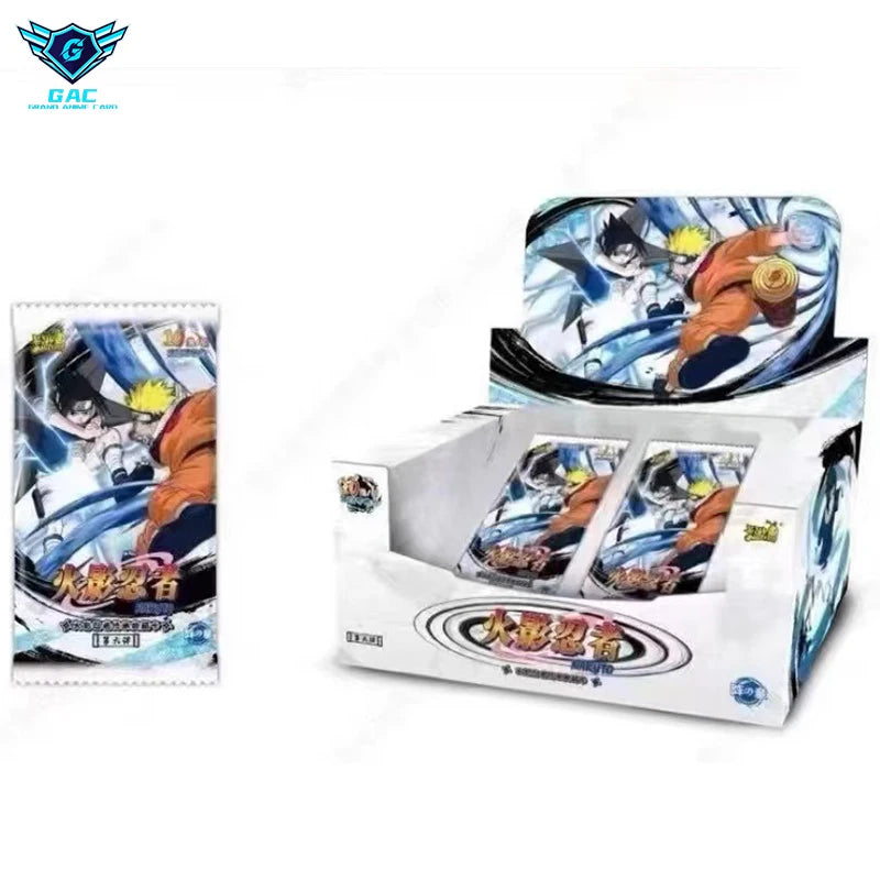 KAYOU Genuine Naruto Cards T2W9 T2W8 Booster Box Anime TCG Rare Ninja World Fight Chapter Collection