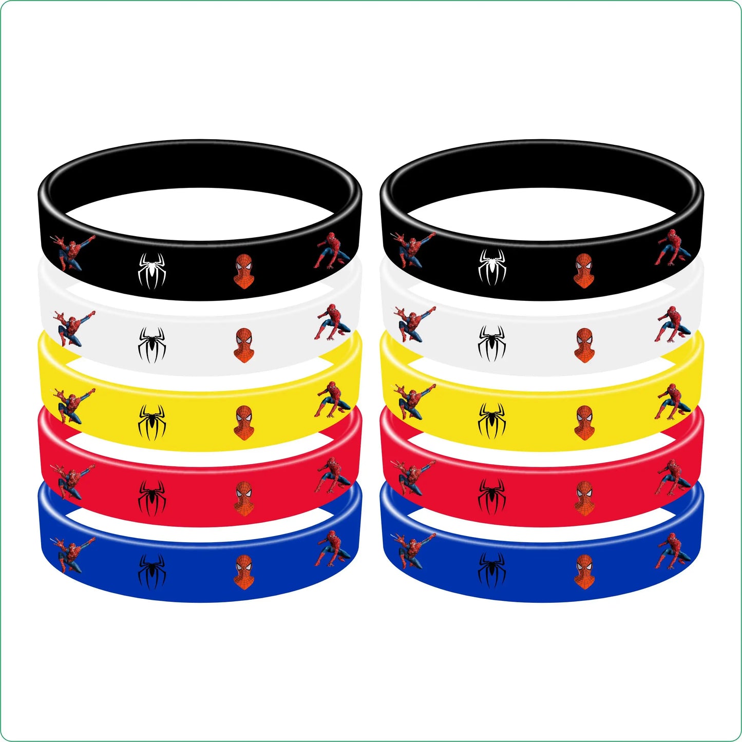 Disney Spiderman Party Kids Favor Toys includes Slap Bracelets Tattoo Stickers Blowouts Gifts Bags Set for Party Decorations