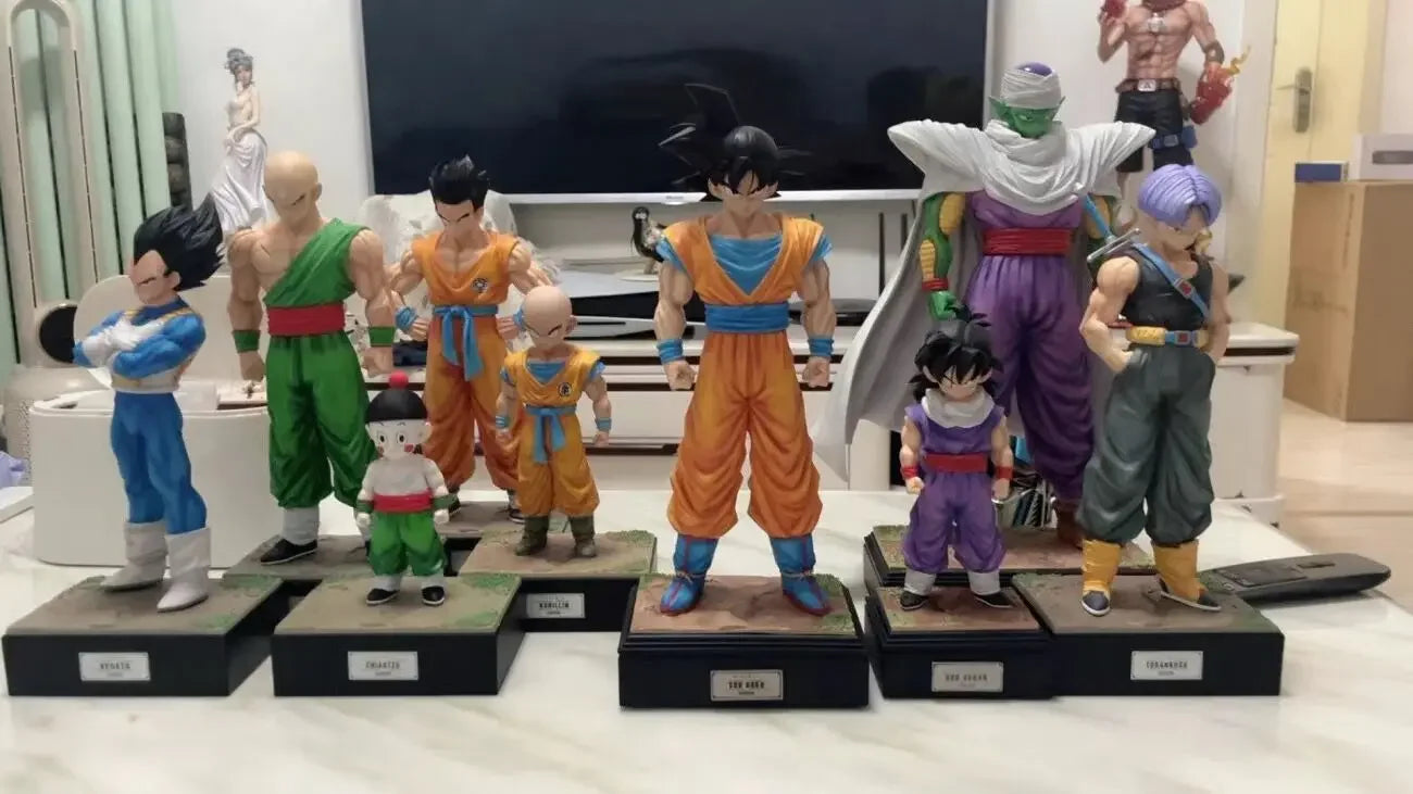 Dragon Ball Gk Z ensemble complete guerrier fils Gohan Goku Piccolo troncs Kurilin figure Manga scène
