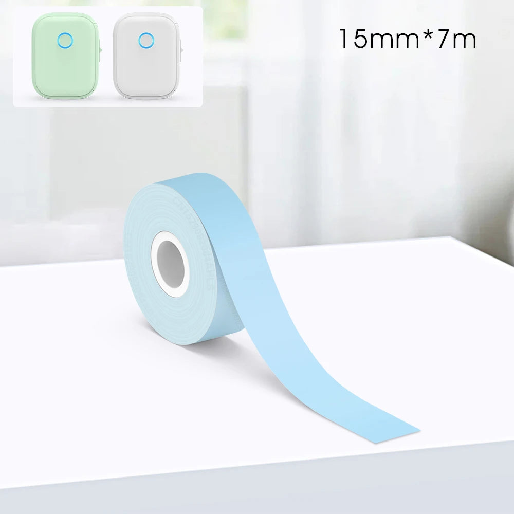 Portable Mini Printer Thermal Printer Adhesive Sticker Labelling Machine P12