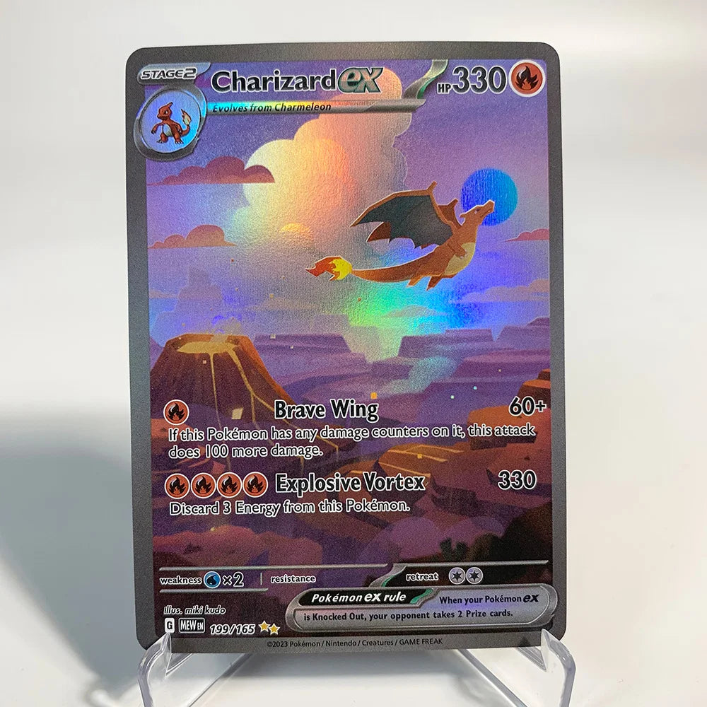 Charizard Pokemon Cards Shining CHolographic Ex GX VMX Hobbies Rare Collection