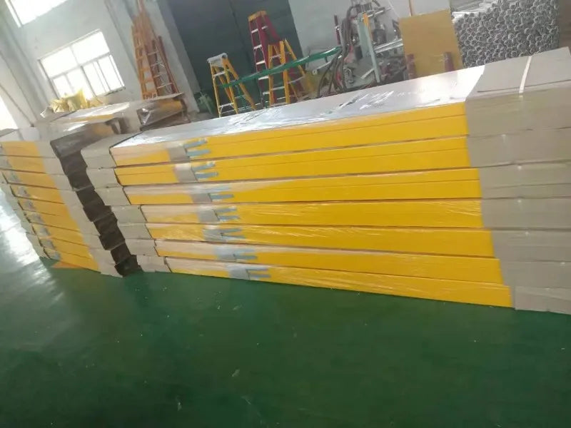 En131 ANSI 3-9 Steps Industrial Platform A Type Adjustable Extension Fiberglass Frp Step Ladder