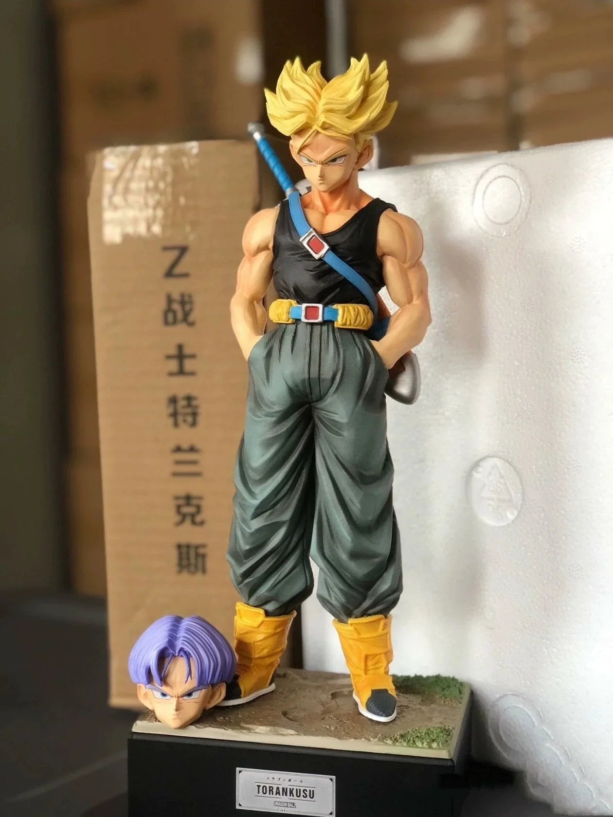 Dragon Ball Gk Z ensemble complete guerrier fils Gohan Goku Piccolo troncs Kurilin figure Manga scène