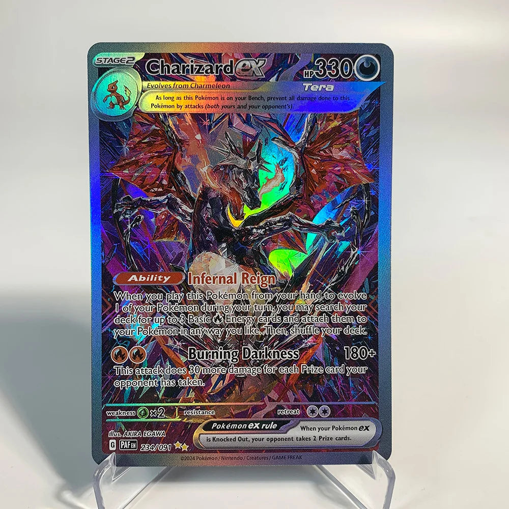 Charizard Pokemon Cards Shining CHolographic Ex GX VMX Hobbies Rare Collection