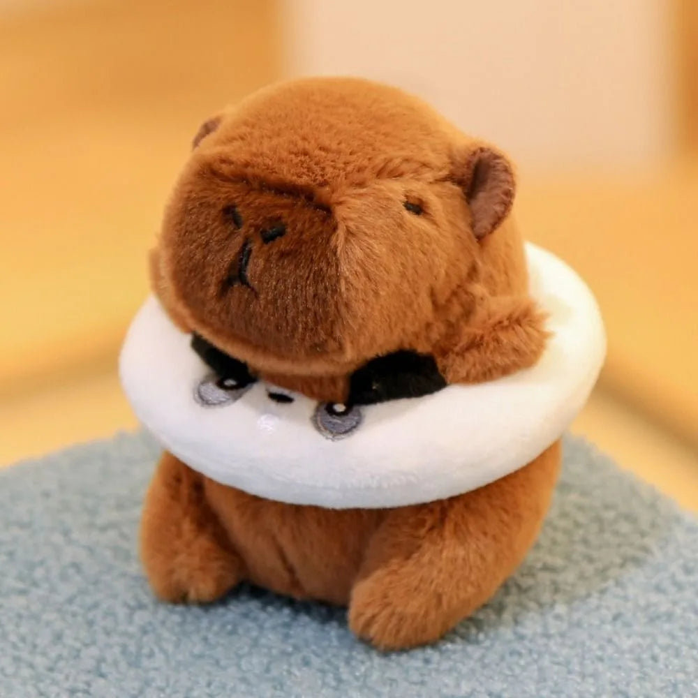 Cute Capybara Plush Toy Hoodie with Wings Simulation Doll Small Size Stuffed Animals
