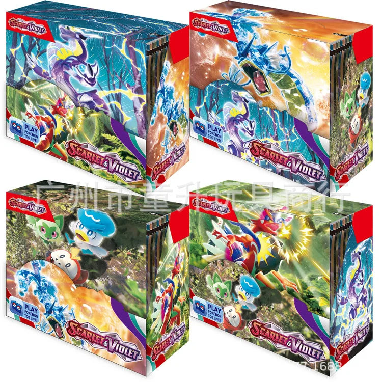 360Pcs Pokemon Destined Rivals Prismatic Evolutions Card Stellar Crown 151 Ultra Prism English Booster Battle Transaction Card