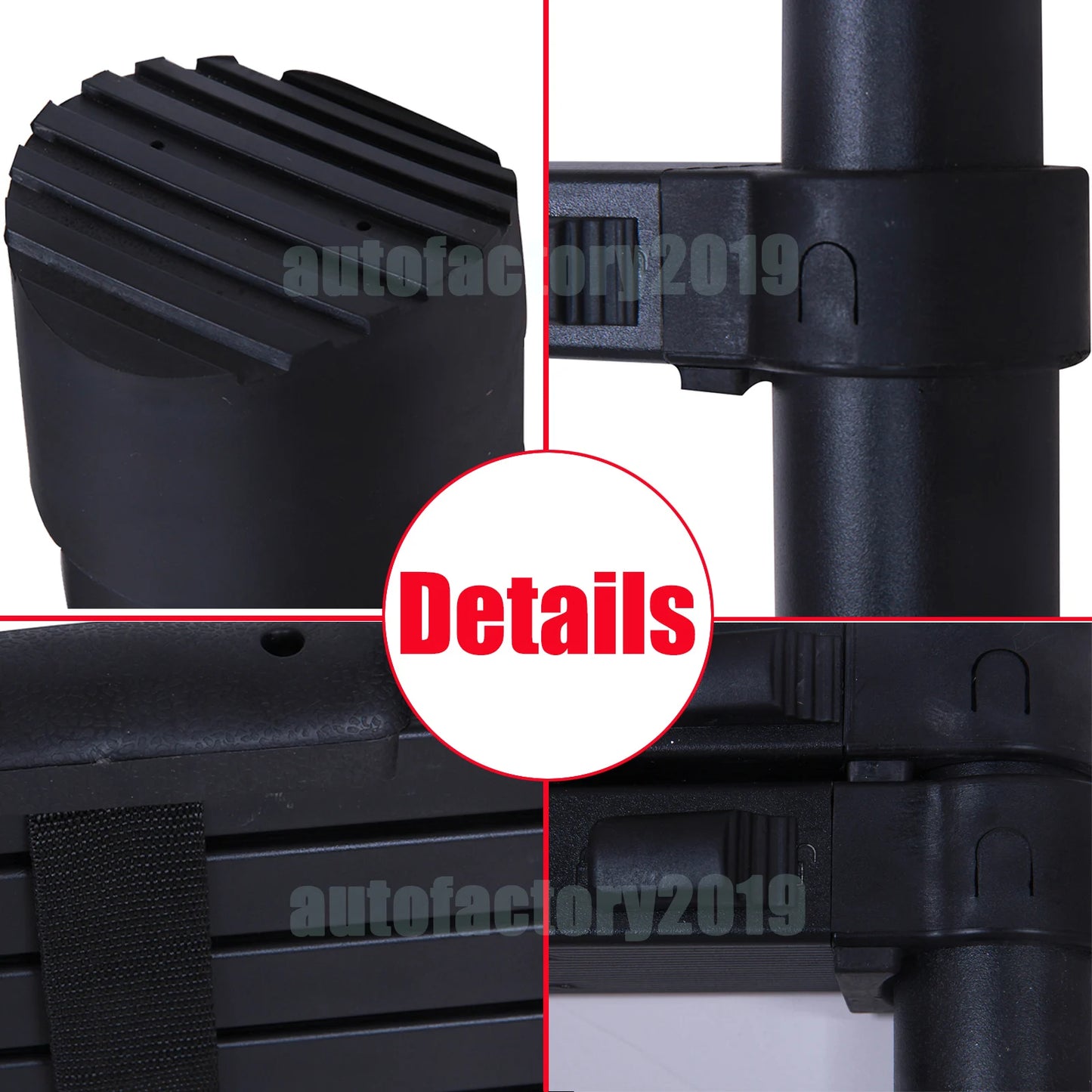 Telescopic Ladder 2.6m-6.2m, Portable Extendable Multi-Purpose Folding Aluminium Ladder Heavy Duty Extension Step