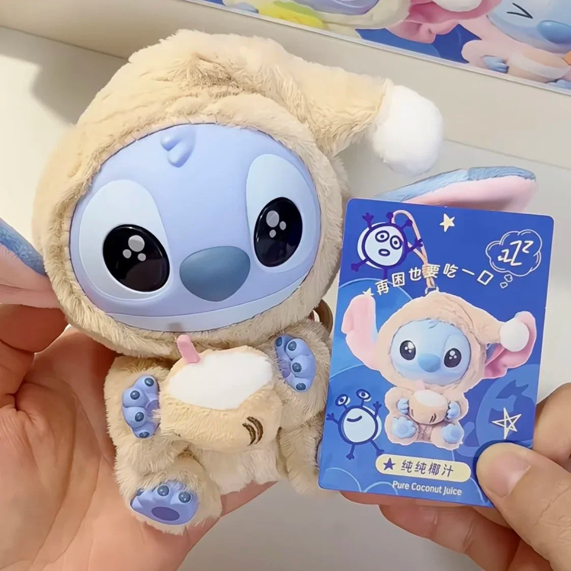New Stitch Eat Some Thing Before Sleep Series Vinyl Blind Box Cute Doll Mystery Box Toy Adult Gift