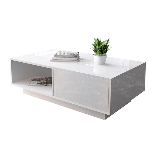 Rectangular Coffee Tea Table Storage Living Room