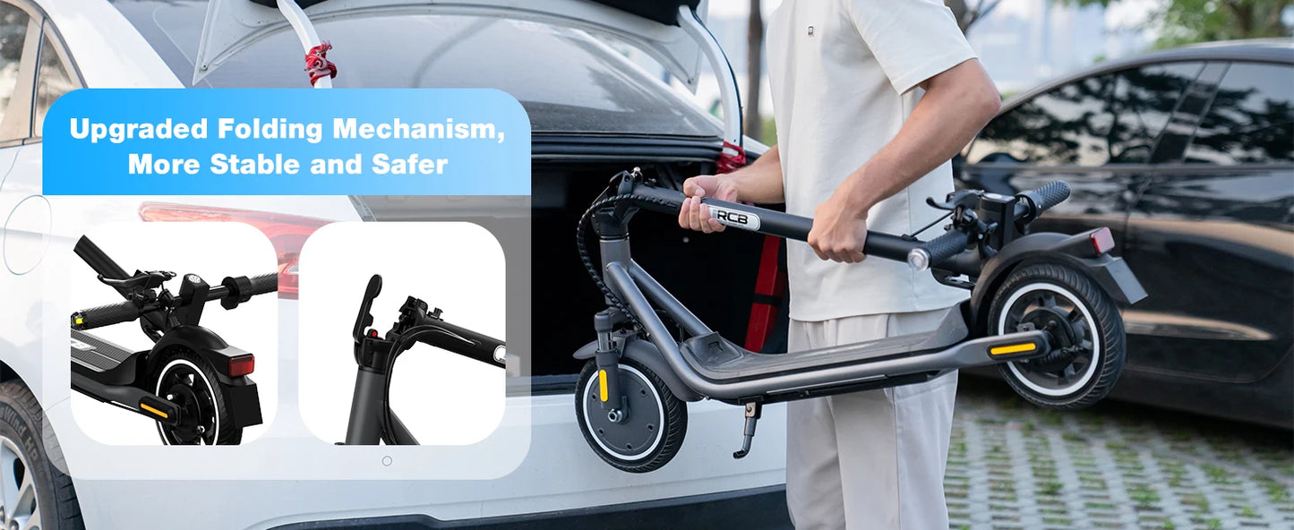 RCB R16 Electric Scooter 300W 25kmh 23 to 29km Range Foldable and App Control Superior For Adults Urban Riding