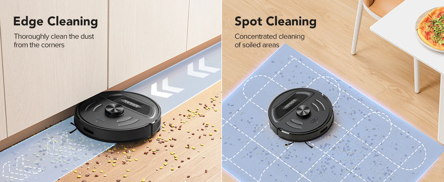 Lubluelu L20Max Self-Emptying 3-in-1 Robot Vacuum Mop - 6000Pa Suction LiDAR Navigation Large Dust Bag Hands-Free 120min Runtime