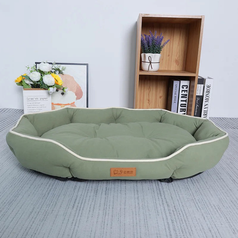 Sleeping Bed Large Dog Bed House for Cats Big Space Dog Sofa Sleeping Mat Winter Warm Dog Cushion