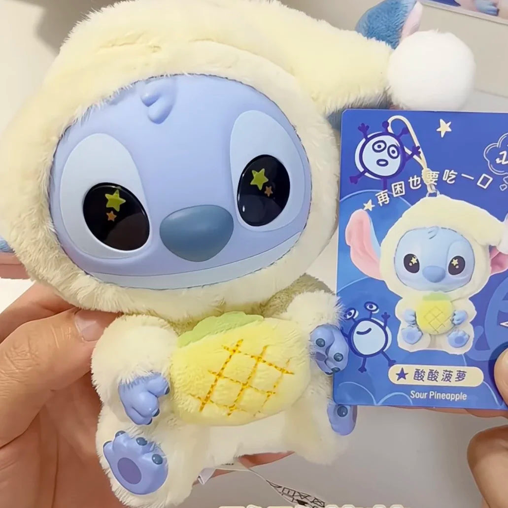 New Stitch Eat Some Thing Before Sleep Series Vinyl Blind Box Cute Doll Mystery Box Toy Adult Gift