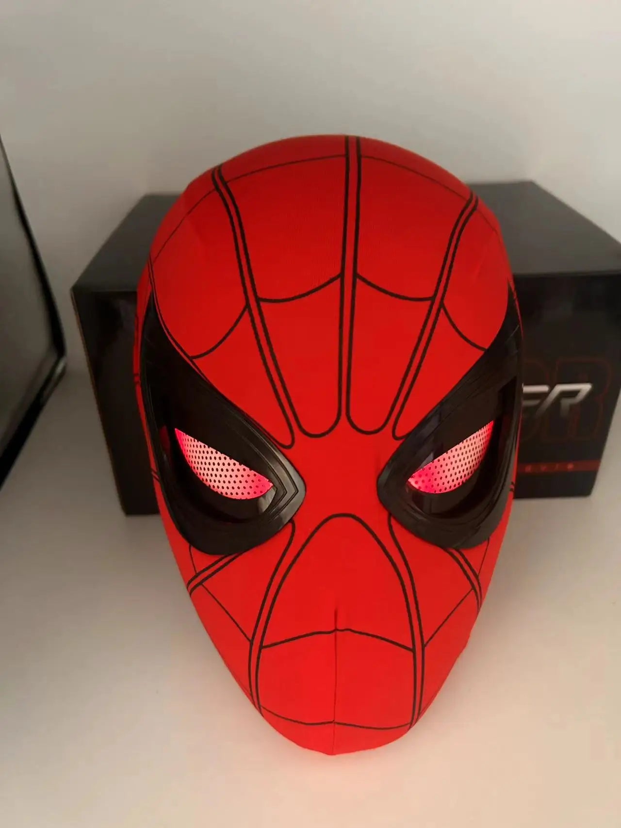 New Spider-man: No Way Home Spider Man Mask Luxury Helmet Rechargeable Remote Eyes Movable Mask