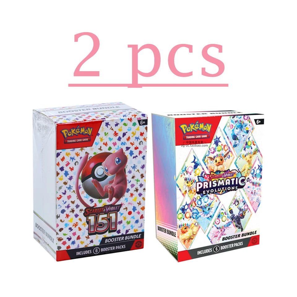 Pokemonessed Card 151 V10 Booster Bundle Destined Rivals Prismatic Evolutions Scarlet Violet 151 English Booster