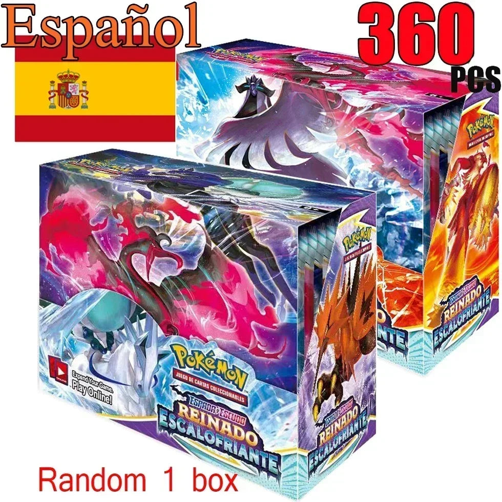 360Pcs Pokemoned Destined Rivals Prismatic Evolutions Card Stellar Crown 151 Ultra Prism English Booster Battle