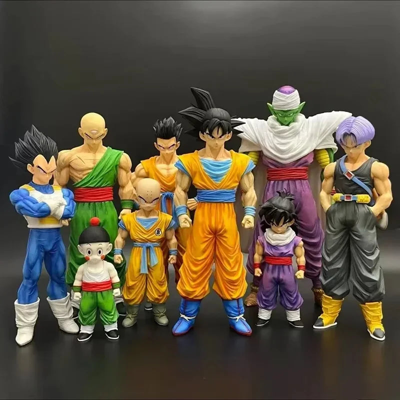 Dragon Ball Gk Z ensemble complete guerrier fils Gohan Goku Piccolo troncs Kurilin figure Manga scène
