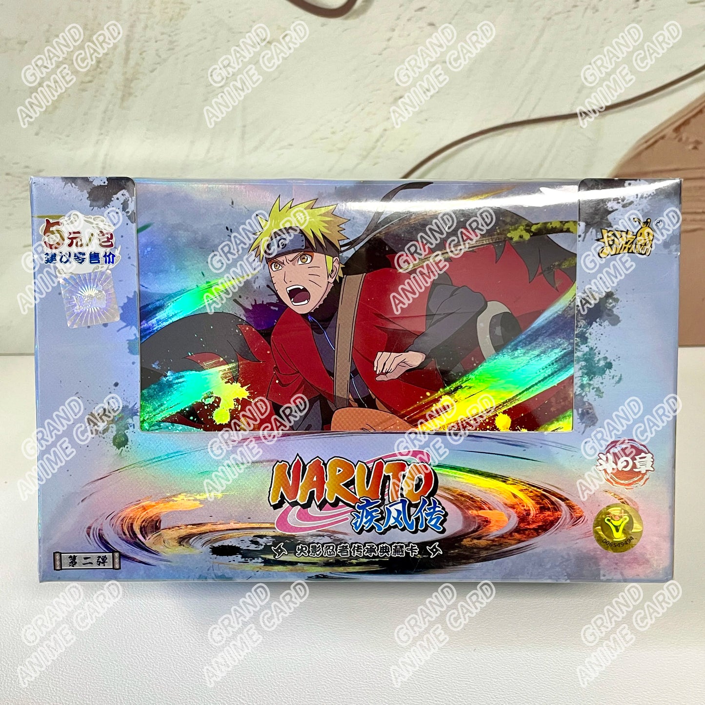KAYOU Genuine Naruto Cards T2W9 T2W8 Booster Box Anime TCG Rare Ninja World Fight Chapter Collection