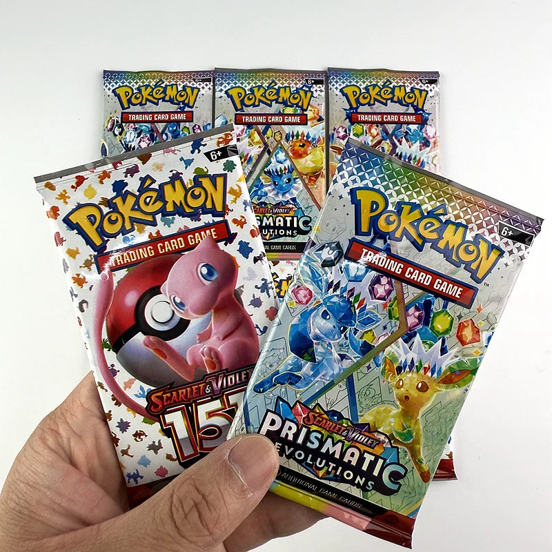 10/20 Pcs Pokemon Card Prismatic 151 Evolutions English Booster Battle Trading Collection Cards
