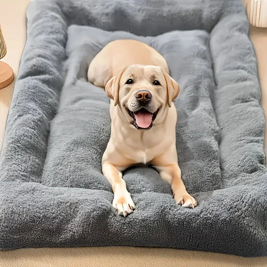 Dog Pet Beds Extra Large Plush Bed Sofa Thickened Super Soft Polyester Mat For Large Dog