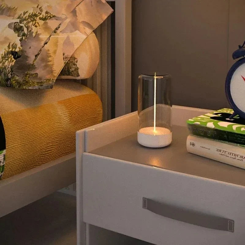 Portable quantum wire ambient magnetic light Type-C charging, for bedroom, study, Christmas gift