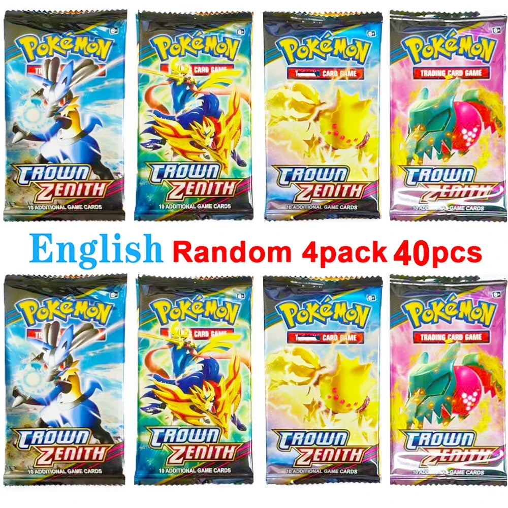 4 Pack Pokemon Cards 151 Team up Sun & Moon Thunder English Trading Card Collectible