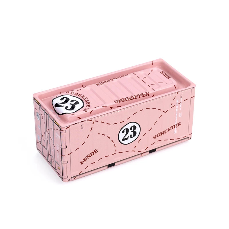 Mini Iron Storage Box Creative Decoration Desktop Model