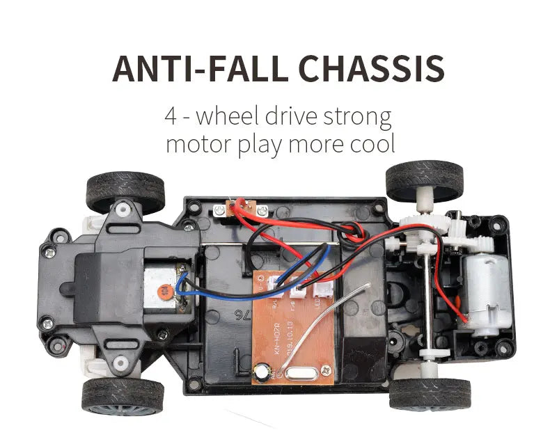 1:24 High Speed RC Drift Vehicle Cars Mustang 4WD Remote Control Racing Car Gift Toy