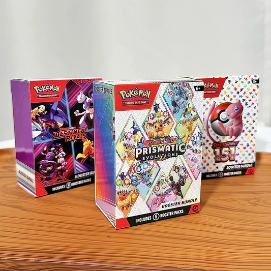 Pokemon Card Prismatic Evolutions Scarlet Violet 151 Booster Pack V10 Destined Rivals Bundle Trading Card