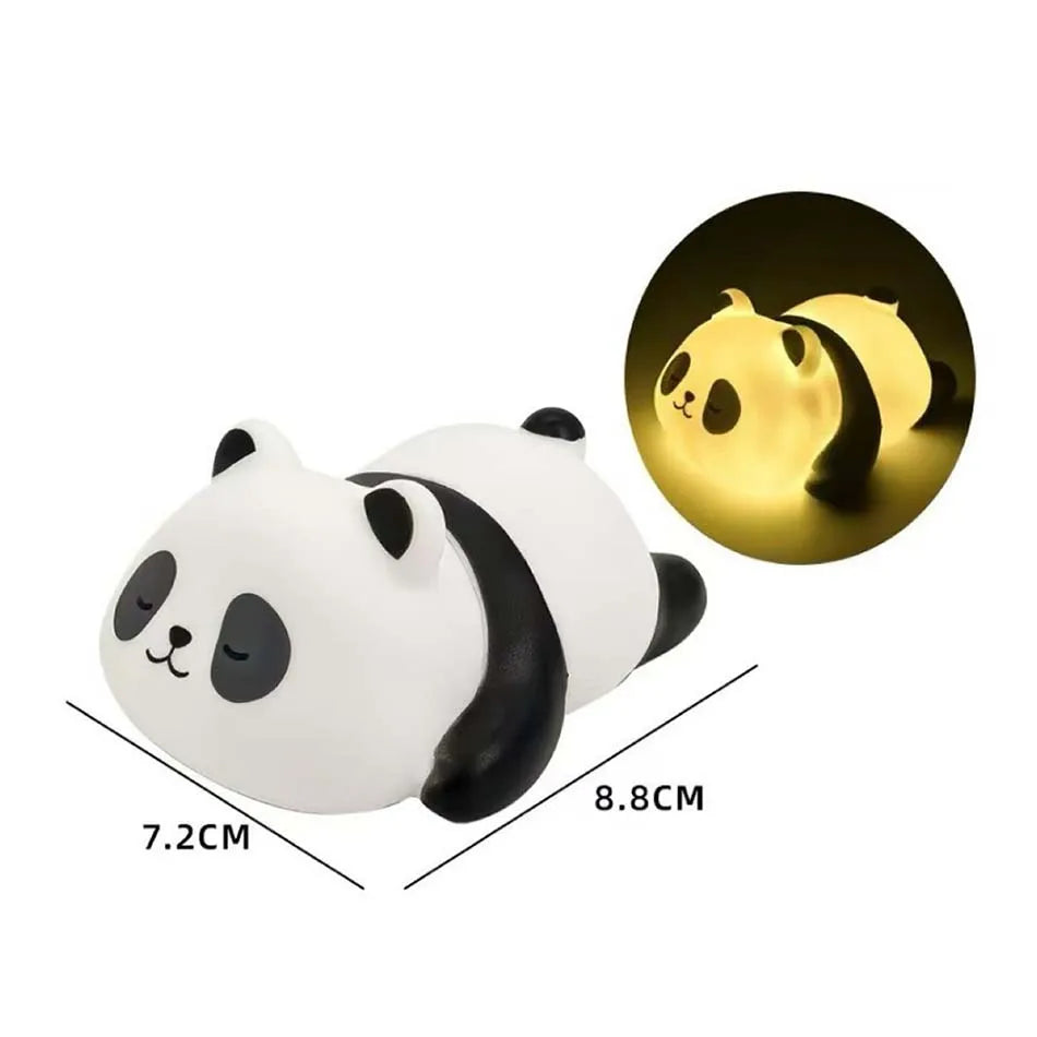 New Panda LED Night Light Living Room Plastic Lamp Bedside Decor