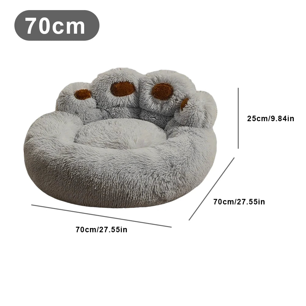 Fluffy Dog Bed Large Pet Products Sofa Baskets Pets Kennel Mat