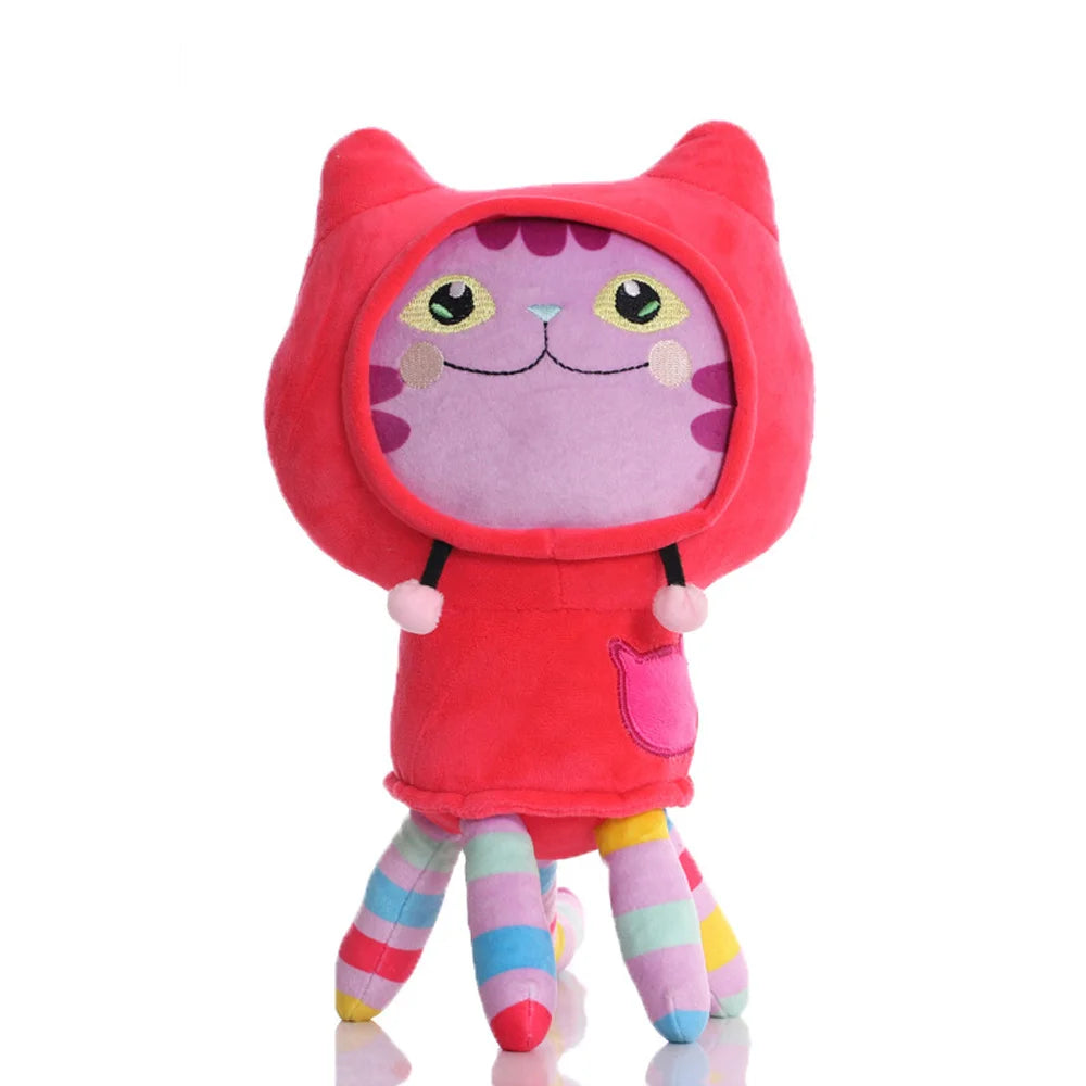 25cm 7-piece Gabby Doll House Plush Toy Perfect Kids Christmas Gift