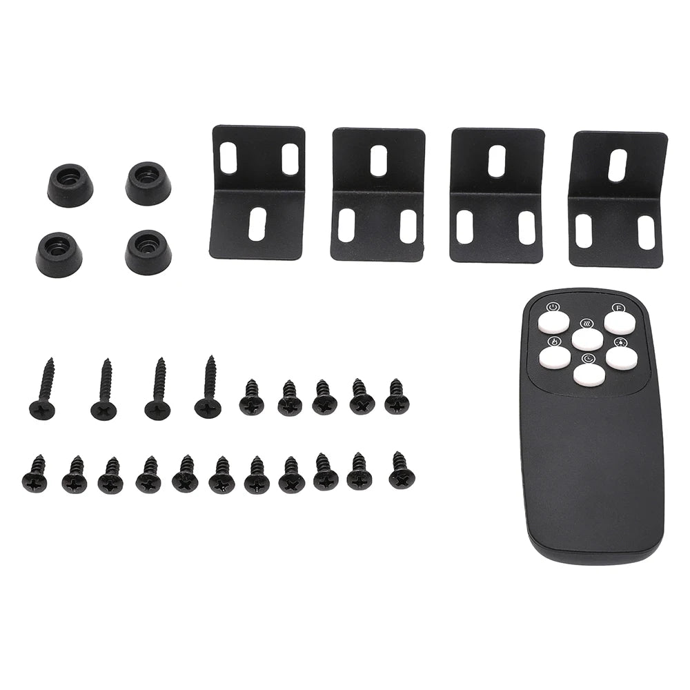 Recessed/Freestanding Electric Fireplace Wall Mounted Home Decoration Multi Size With Remote