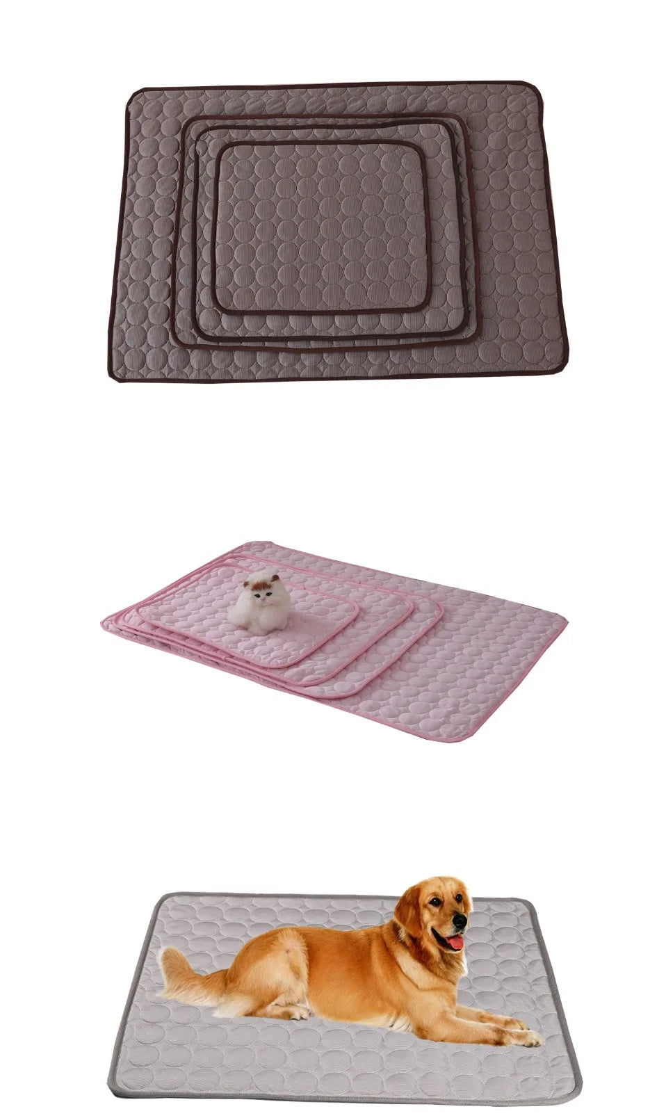 Dog Cooling Mat Summer Cold Bed Extra Large For Small Big Dogs & Cats