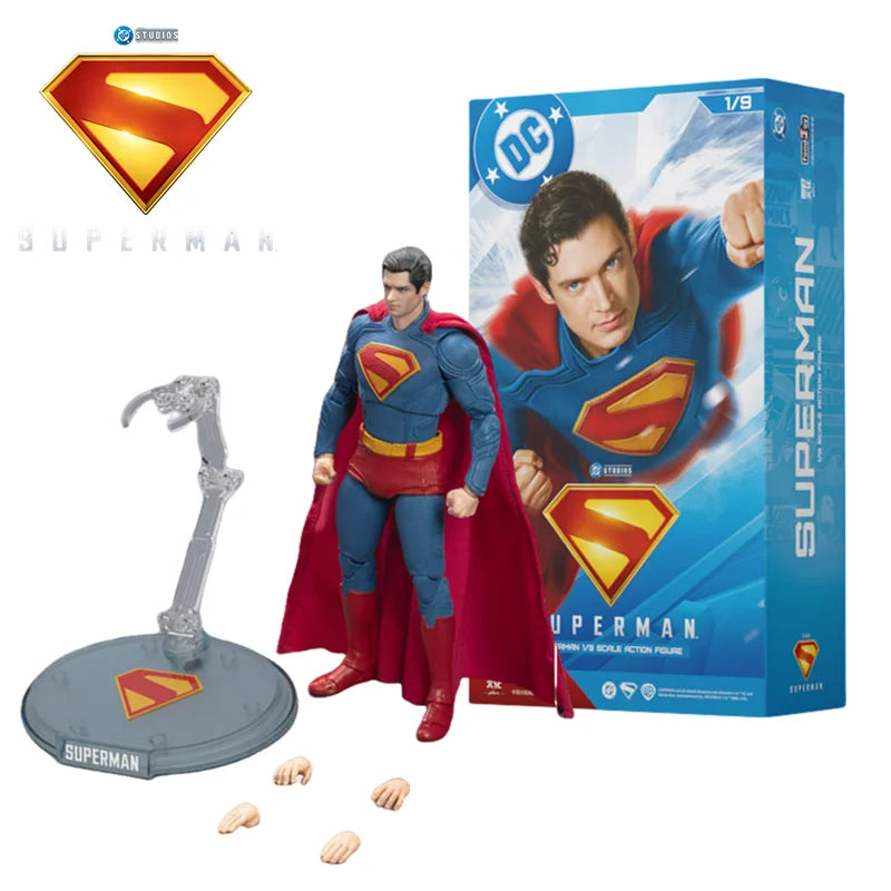 Justice League Anime Figure Superman, Batman, Wonder Woman, Aquaman Mera