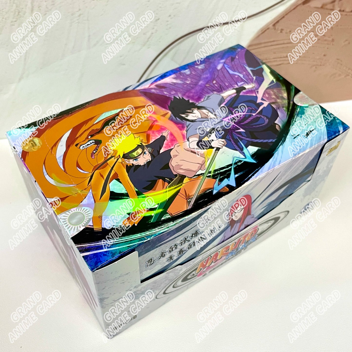KAYOU Genuine Naruto Cards T2W9 T2W8 Booster Box Anime TCG Rare Ninja World Fight Chapter Collection
