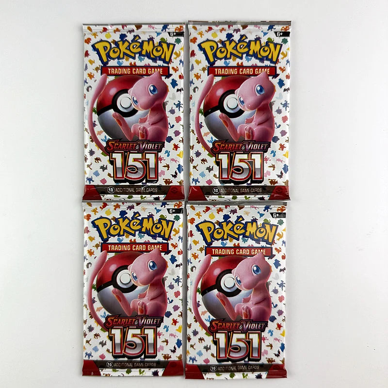 10/20 Pcs Pokemon Card Prismatic 151 Evolutions English Booster Battle Trading Collection Cards