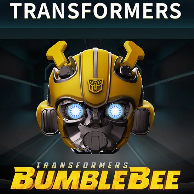Genuine TRANSFORMERS H1 High-Quality Bluetooth Earphone Cool Bumblebee Mecha-shaped Wireless Headset High Quality Zinc Alloy