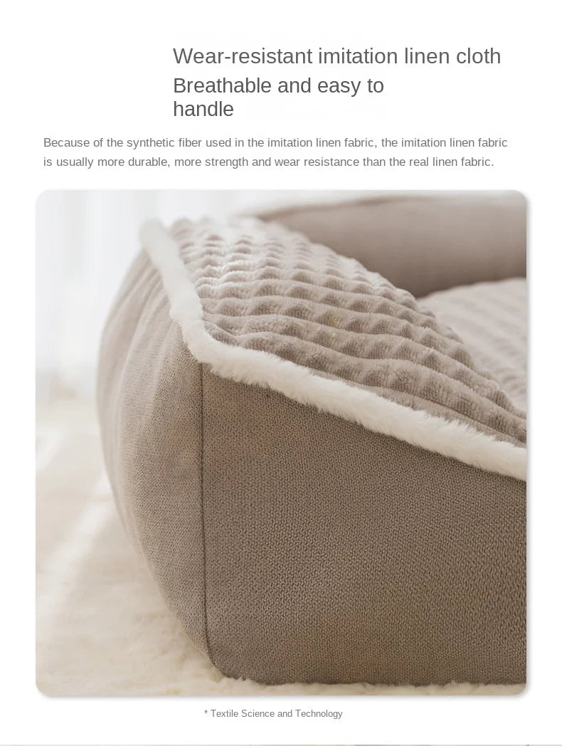 New Dog/Cat Pet Bed Kennel Non-Slip Winter Warm