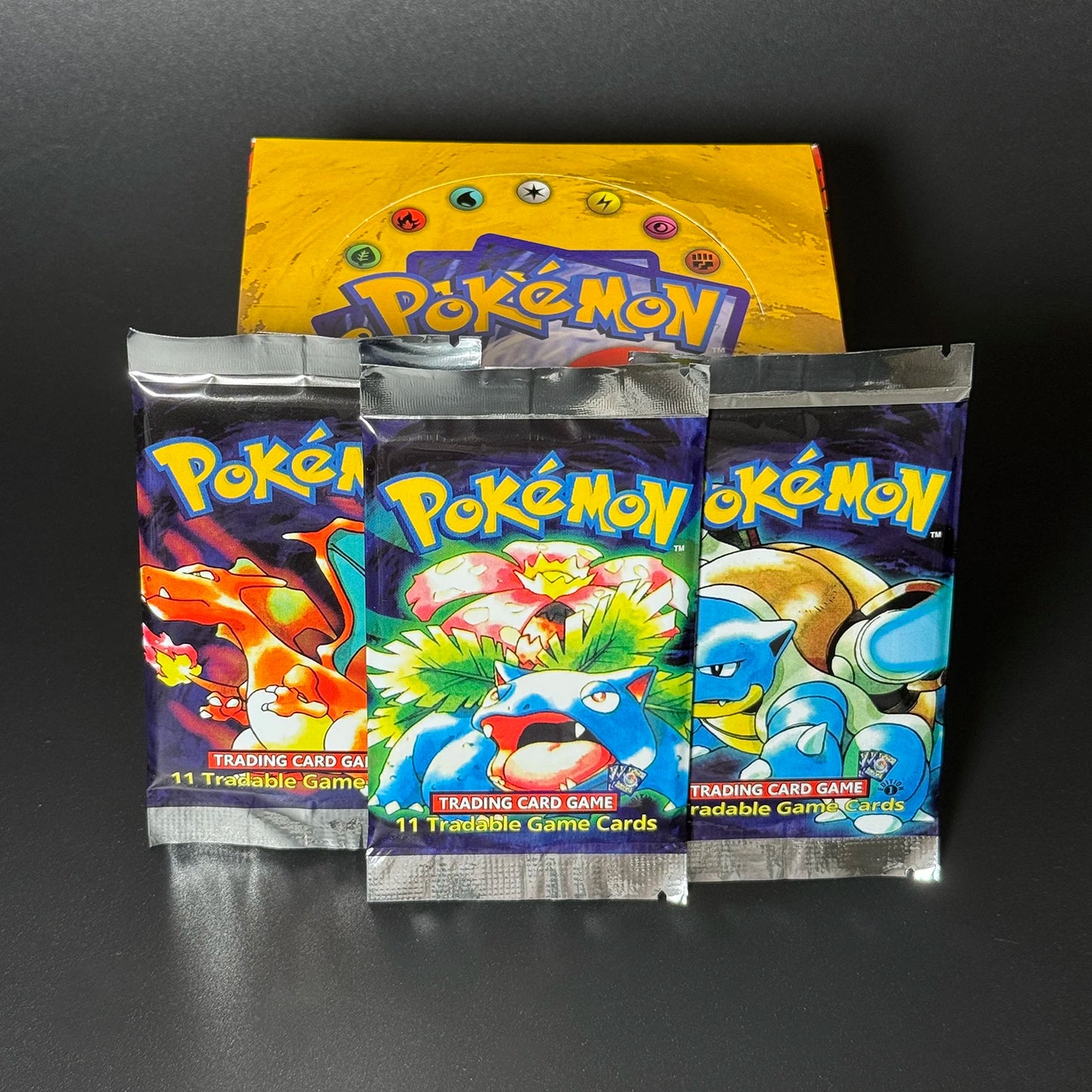 PTCG Proxy Cards Booster 36 Packs/BOX Base Set Pokemon Cards TCG Homemade Collectible Card 1ST Edition Base Set Toy Gifts PTCG