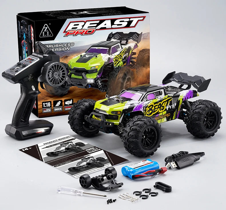 SG116MAX 80KM/H High Speed RC Car Brushless 4WD Off-Road Drift Remote Control Car 1:16 Professional Racing Cars SG116PRO 40KM/H