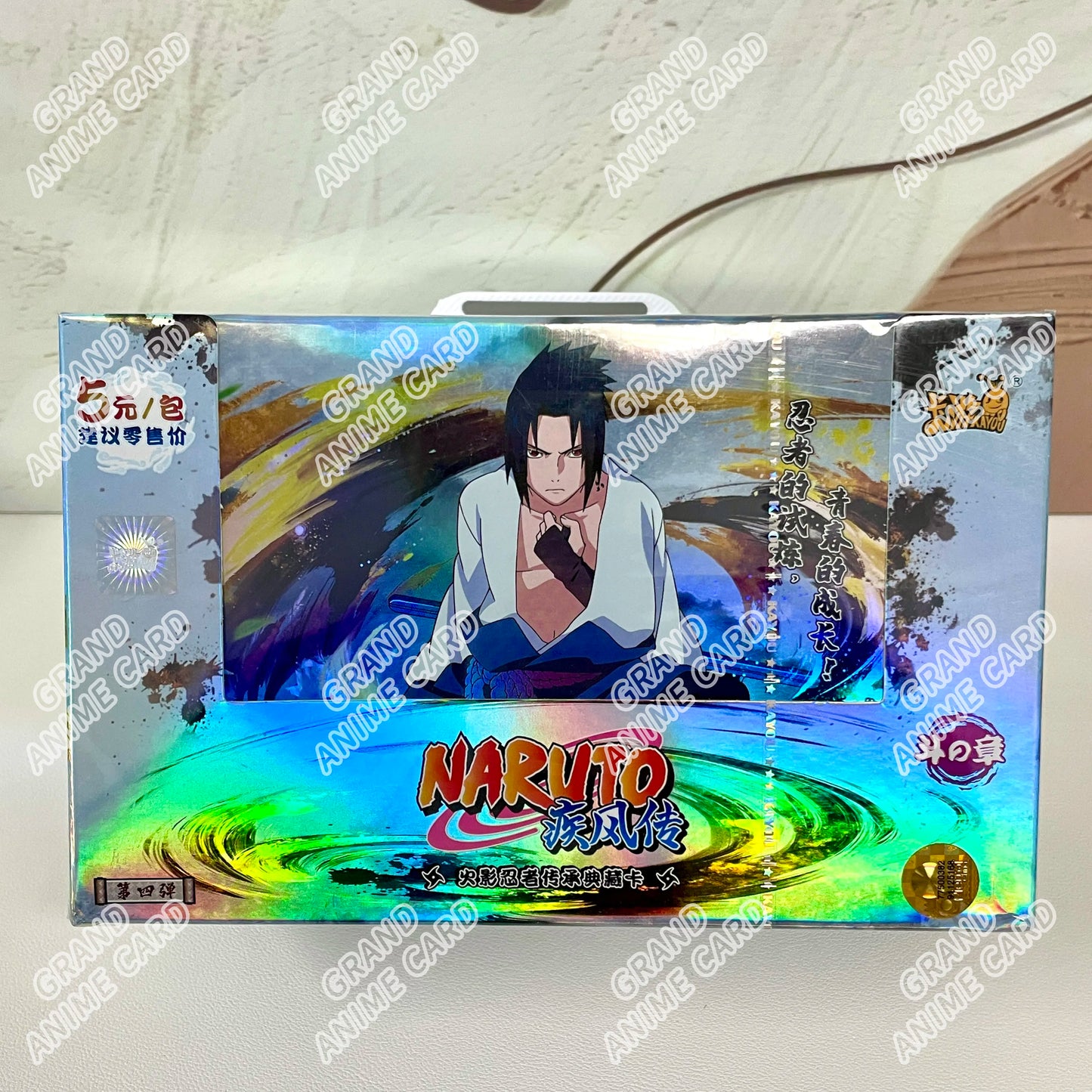 KAYOU Genuine Naruto Cards T2W9 T2W8 Booster Box Anime TCG Rare Ninja World Fight Chapter Collection