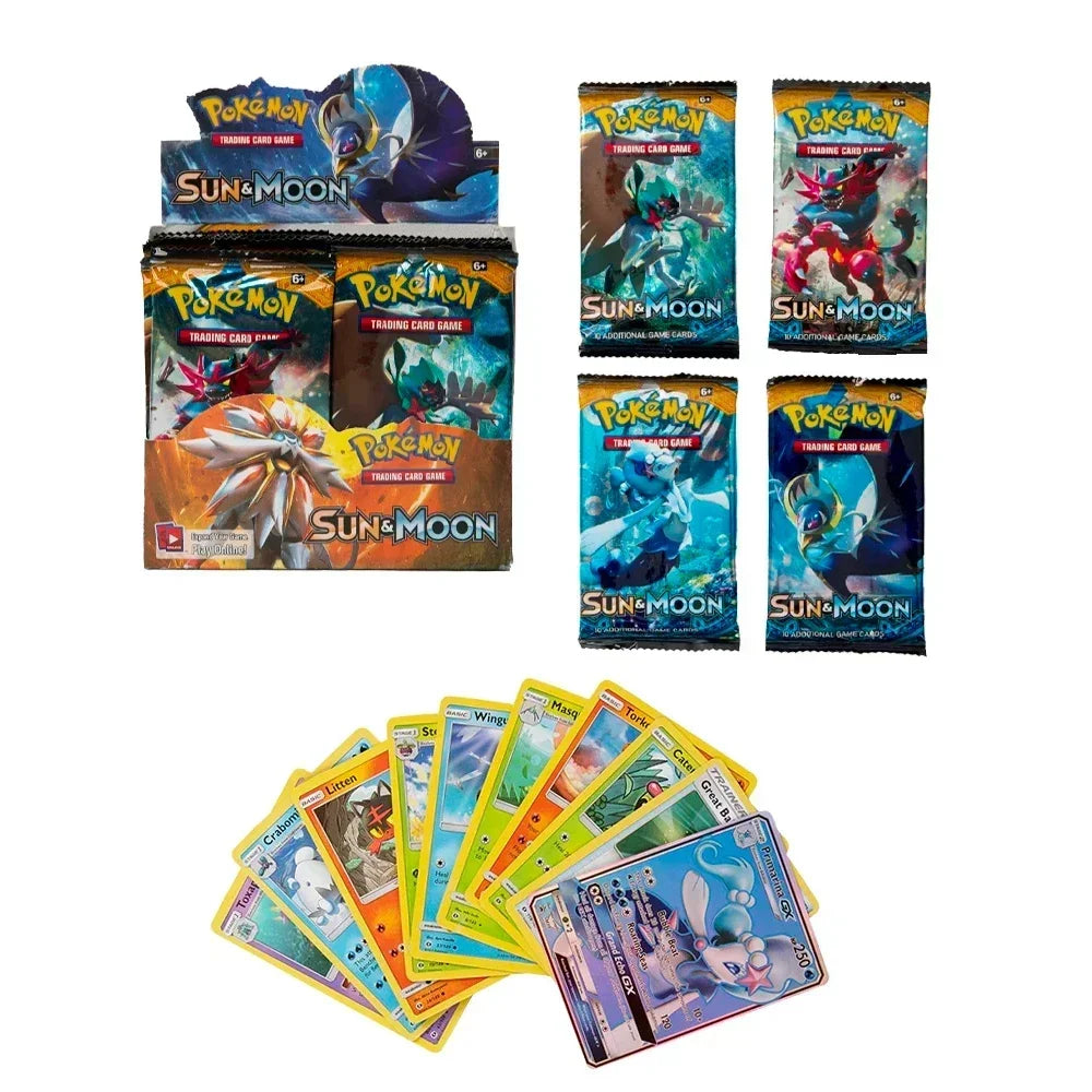 360Pcs Pokemon Card TCG Scarlet&Violet Prismatic Evolutions 151 Prism 36 Pack Pokemon Booster Box Collectible Tradiner Card