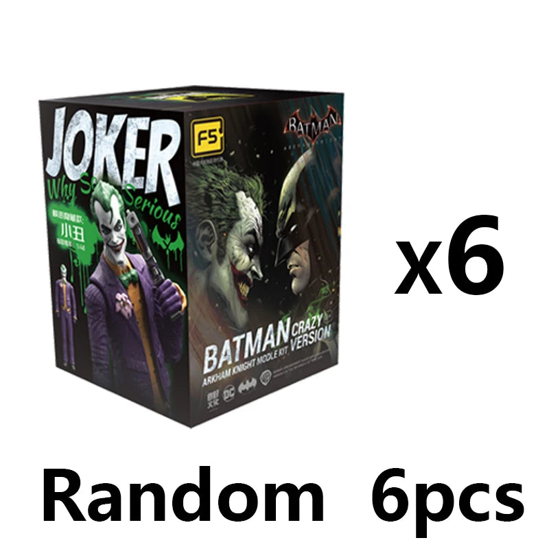 New F5 Batman Arkham Knight Assembled Model Blind Box 11style 10cm Action Figure Collection Model Toys