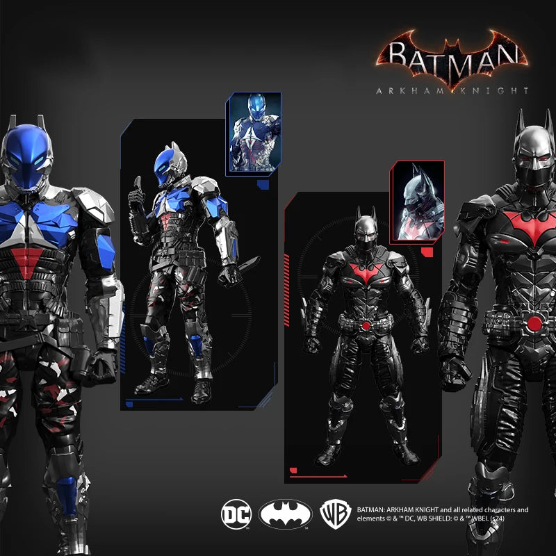 New F5 Batman Arkham Knight Assembled Model Blind Box 7style 10cm Action figures Collection Model Ornaments Toys Gift