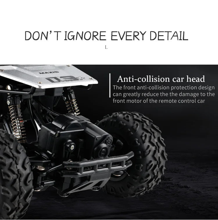 Oike RC Car Remote Control Climbing Vehicle Outdoor All Terrain Off-road Trucks 4WD Racing Drift Cars